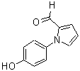 结构式 CAS# 444077-56-9, 1-(4-羟基苯基)-1H-吡咯-2-甲醛