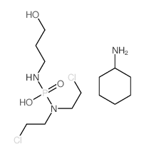CAS#: 4465-94-5， N,N-Bis(2-chloroethyl)-N'-(3-hydroxypropyl)phosphorodiamidate cyclohexylammonium salt