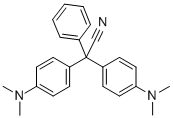 CAS#: 4468-56-8， 2,2-Bis-(4-N,N-Dimethylaminophenyl)-2-Phenylactonitrile