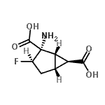 CAS#: 446822-82-8， (1S,2S,3R,5R,6S)-2-Amino-3-Fluorobicyclo[3.1.0]Hexane-2,6-Dicarboxylic Acid