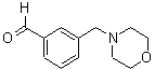 结构式 CAS# 446866-83-7, 3-(4-吗啉基甲基)-苯甲醛