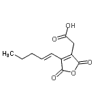 CAS#: 446875-80-5， {2,5-Dioxo-4-[(1E)-1-Penten-1-Yl]-2,5-Dihydro-3-Furanyl}Acetic Acid