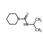 CAS 登录号：452292-36-3， N-异丙基-1-哌啶硫代甲酰胺