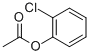 structure of CAS# 4525-75-1, 2-Chlorophenyl Acetate;Acetic Acid (2-Chlorophenyl) Ester;(2-Chlorophenyl) Ethanoate;2-Chlorophenyl Acetate