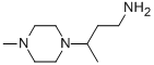 structure of CAS# 4553-30-4, 1-(3-Amino-1-Methylpropyl)-4-Methyl-Piperazine;Piperazine, 1-(3-Amino-1-Methylpropyl)-4-Methyl- (7CI,8CI);3-(4-Methyl-1-Piperazinyl)-1-Butanamine(SALTDATA: FREE);3-(4-Methyl-1-Piperazinyl)-1-Butanamine