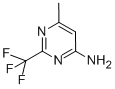 structure of CAS# 4571-65-7, 6-Methyl-2-(Trifluoromethyl)Pyrimidin-4-Amine;6-Methyl-2-(Trifluoromethyl)-4-Pyrimidinamine;[6-Methyl-2-(Trifluoromethyl)Pyrimidin-4-Yl]Amine;Nsc54816