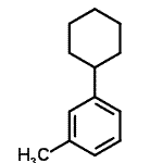 CAS#: 4575-46-6， 1-Cyclohexyl-3-Methylbenzene