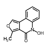 CAS#: 458525-38-7， 5-Hydroxy-3-Methylfuro[3,4-c]Quinolin-4(5H)-One