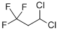 structure of CAS# 460-69-5, 3,3-Dichloro-1,1,1-Trifluoropropane;3,3-Dichloro-1,1,1-Trifluoro-Propane;Brn 1737885;Dichlorotrifluoropropane
