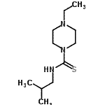 CAS#: 461456-92-8， 4-Ethyl-N-isobutyl-1-piperazinecarbimidothioic acid