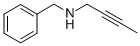 structure of CAS# 4626-58-8, Benzyl-But-2-Ynyl-Amine;But-2-Ynyl-(Phenylmethyl)Ammonium;Benzyl-But-2-Ynyl-Ammonium;Zinc02571627