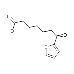 CAS 登录号：463301-90-8， 7-氧代-7-(2-噻吩基)庚酸