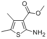 structure of CAS# 4651-93-8, 2-Amino-4,5-Dimethyl-Thiophene-3-Carboxylic Acid Methyl Ester;Methyl 2-Amino-4,5-Dimethyl-Thiophene-3-Carboxylate;2-Amino-4,5-Dimethyl-3-Thiophenecarboxylic Acid Methyl Ester;2-Amino-4,5-Dimethyl-Thiophene-3-Carboxylic Acid Methyl Ester