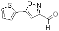 structure of CAS# 465514-11-8, 5-(2-Thienyl)-3-Isoxazolecarboxaldehyde;5-(Thien-2-Yl)Isoxazole-3-Carboxaldehyde 90%;5-(2-Thienyl)-3-Isoxazolecarboxaldehyde 90%;5-(2-Thienyl)-3-Isoxazolecarboxaldehyde90%