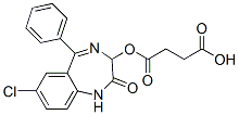 CAS#: 4700-56-5， (7-Chloro-2,3-Dihydro-2-Oxo-5-Phenyl-1H-Benzo-1,4-Diazepin-3-Yl) Hydrogen Succinate
