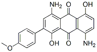 CAS#: 4702-64-1， 4,8-Diamino-1,5-Dihydroxy-2-(4-Methoxyphenyl)Anthraquinone