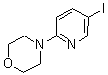 structure of CAS# 470463-42-4, 4-(5-Iodo-1H-Pyridin-2-Yl)Morpholine;4-(5-Iodo-2-Pyridin-1-Iumyl)Morpholine;Zinc02526498