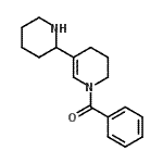 CAS#: 47077-87-2， Phenyl[5-(2-Piperidinyl)-3,4-Dihydro-1(2H)-Pyridinyl]Methanone