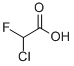 结构式 CAS# 471-44-3, 氯氟乙酸