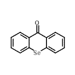 structure of CAS# 4734-58-1, 9H-Selenoxanthen-9-One;10-Selenaxanthone