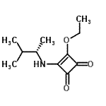 CAS#: 473733-72-1， 3-Ethoxy-4-{[(2S)-3-Methyl-2-Butanyl]Amino}-3-Cyclobutene-1,2-Dione