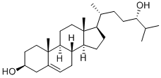 结构式 CAS# 474-73-7, 24(S)-羟基胆固醇