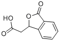 结构式 CAS# 4743-58-2, 苯酞-3-乙酸