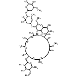 structure of CAS# 476647-30-0, (3Z,5Z,7Z,11Z,13Z)-21-{2,4-Dihydroxy-6-[2-({4-Hydroxy-5-[(5-Hydroxy-4-Methoxy-6-Methyltetrahydro-2H-Pyran-2-Yl)Oxy]-4,6-Dimethyltetrahydro-2H-Pyran-2-Yl}Oxy)-3-Methoxypropyl]-3,5-Dimethyltetrahydro-2H -Pyran-2-Yl}-10-[(3,4-Dihydroxy-5-Methoxy-6-Methyltetrahydro-2H-Pyran-2-Yl)Oxy]-17,20-Dihydroxy-18-Methoxy-3,5,7,9,13-Pentamethyloxacyclohenicosa-3,5,7,11,13-Pentaen-2-One;(3Z,5Z,7Z<wbr>,11Z,13Z)<wbr>-21-{2,4-<wbr>Dihydroxy<wbr>-6-[2-({4<wbr>-hydroxy-<wbr>5-[(5-hyd<wbr>roxy-4-me<wbr>thoxy-6-m<wbr>ethyltetr<wbr>ahydro-2H<wbr>-pyran-2-<wbr>yl)oxy]-4<wbr>,6-dimeth<wbr>yltetrahy<wbr>dro-2H-py<wbr>ran-2-yl}<wbr>oxy)-3-me<wbr>thoxyprop<wbr>yl]-3,5-d<wbr>imethylte<wbr>trahydro-<wbr>2H -pyran<wbr>-2-yl}-10<wbr>-[(3,4-di<wbr>hydroxy-5<wbr>-methoxy-<wbr>6-methylt<wbr>etrahydro<wbr>-2H-pyran<wbr>-2-yl)oxy<wbr>]-17,20-d<wbr>ihydroxy-<wbr>18-methox<wbr>y-3,5,7,9<wbr>,13-penta<wbr>methyloxa<wbr>cycloheni<wbr>cosa-3,5,<wbr>7,11,13-p<wbr>entaen-2-<wbr>on (non-p<wbr>referred <wbr>name);(3Z,5Z,7Z<wbr>,11Z,13Z)<wbr>-21-{2,4-<wbr>Dihydroxy<wbr>-6-[2-({4<wbr>-hydroxy-<wbr>5-[(5-hyd<wbr>roxy-4-me<wbr>thoxy-6-m<wbr>ethyltetr<wbr>ahydro-2H<wbr>-pyran-2-<wbr>yl)oxy]-4<wbr>,6-dimeth<wbr>yltetrahy<wbr>dro-2H-py<wbr>ran-2-yl}<wbr>oxy)-3-me<wbr>thoxyprop<wbr>yl]-3,5-d<wbr>imethylte<wbr>trahydro-<wbr>2H -pyran<wbr>-2-yl}-10<wbr>-[(3,4-di<wbr>hydroxy-5<wbr>-methoxy-<wbr>6-methylt<wbr>etrahydro<wbr>-2H-pyran<wbr>-2-yl)oxy<wbr>]-17,20-d<wbr>ihydroxy-<wbr>18-methox<wbr>y-3,5,7,9<wbr>,13-penta<wbr>methyloxa<wbr>cycloheni<wbr>cosa-3,5,<wbr>7,11,13-p<wbr>entaen-2-<wbr>one (non-<wbr>preferred<wbr> name);(3Z,5Z,7Z<wbr>,11Z,13Z)<wbr>-21-{2,4-<wbr>Dihydroxy<wbr>-6-[2-({4<wbr>-hydroxy-<wbr>5-[(5-hyd<wbr>roxy-4-mé<wbr>thoxy-6-m<wbr>éthyltétr<wbr>ahydro-2H<wbr>-pyran-2-<wbr>yl)oxy]-4<wbr>,6-diméth<wbr>yltétrahy<wbr>dro-2H-py<wbr>ran-2-yl}<wbr>oxy)-3-mé<wbr>thoxyprop<wbr>yl]-3,5-d<wbr>iméthylté<wbr>trahydro-<wbr>2H -pyran<wbr>-2-yl}-10<wbr>-[(3,4-di<wbr>hydroxy-5<wbr>-méthoxy-<wbr>6-méthylt<wbr>étrahydro<wbr>-2H-pyran<wbr>-2-yl)oxy<wbr>]-17,20-d<wbr>ihydroxy-<wbr>18-méthox<wbr>y-3,5,7,9<wbr>,13-penta<wbr>méthyloxa<wbr>cycloheni<wbr>cosa-3,5,<wbr>7,11,13-p<wbr>entaén-2-<wbr>one (non-<wbr>preferred<wbr> name)