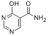 结构式 CAS# 4786-53-2, 4-羟基嘧啶-5-甲酰胺