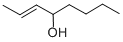 structure of CAS# 4798-61-2, 2-Octen-4-Ol;Oct-2-En-4-Ol;2-Octen-4-Ol, (E)-;Trans-2-Octen-4-Ol