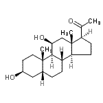 CAS#: 48200-75-5， (3beta,5beta,11beta)-3,11-Dihydroxypregnan-20-One