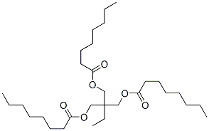 CAS#: 4826-87-3， 2-Ethyl-2-[[(1-Oxooctyl)Oxy]Methyl]-1,3-Propanediyl Dioctanoate