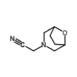 CAS#: 485812-75-7， 8-Oxa-3-Azabicyclo[3.2.1]Oct-3-Ylacetonitrile