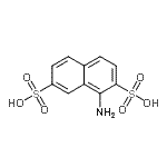 CAS#: 486-54-4， 1-Amino-2,7-Naphthalenedisulfonic Acid