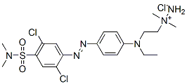 CAS#: 4882-68-2， 1-[2-[[4-[[2,5-Dichloro-4-[(Dimethylamino)Sulphonyl]Phenyl]Azo]Phenyl]Ethylamino]Ethyl]-1,1-dimethylhydrazine dihydrochloride