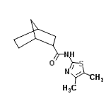 CAS#: 489407-89-8， N-(4,5-Dimethyl-1,3-Thiazol-2-Yl)Bicyclo[2.2.1]Heptane-2-Carboxamide