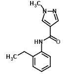 CAS#: 490033-07-3， N-(2-Ethylphenyl)-1-Methyl-1H-Pyrazole-4-Carboxamide