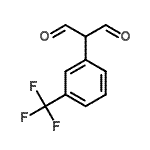 结构式 CAS# 493036-49-0, [3-(三氟甲基)苯基]丙二醛