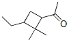 CAS#: 4951-97-7， 1-(3-Ethyl-2,2-Dimethylcyclobutyl)Ethanone