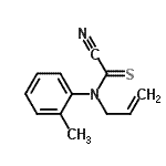 CAS#: 4953-89-3， 1-[Allyl(Cyanocarbonothioyl)Amino]-2-Methylbenzene