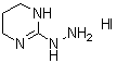 结构式 CAS# 49541-79-9, 2-肼基-1,4,5,6-四氢嘧啶氢碘酸盐(1:1)
