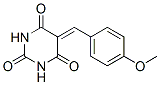 structure of CAS# 49546-71-6, 5-[(4-Methoxyphenyl)Methylene]Barbituric Acid;5-[(4-Methoxyphenyl)Methylene]Hexahydropyrimidine-2,4,6-Trione;5-(4-Methoxybenzylidene)Barbituric Acid;Cbdive_006928