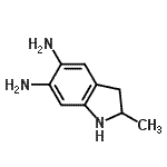 CAS#: 49572-41-0， 2-Methyl-5,6-Indolinediamine