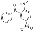 结构式 CAS# 4958-56-9, 2-甲基氨基-5-硝基二苯甲酮
