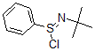 结构式 CAS# 49591-20-0, N-叔丁基-苯亚氨基亚砜氯化物
