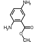 CAS 登录号：49592-84-9， 甲基2,5-二氨基苯甲酸酯