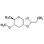 CAS#: 496065-52-2， 3,6-Dideoxy-4-O-Methyl-1,2-O-Propylidene-alpha-D-Ribo-Hexopyranose
