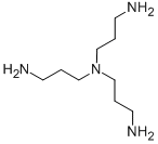 structure of CAS# 4963-47-7, Tris(3-Aminopropyl)Amine;N,N-Bis(3-Aminopropyl)Trimethylenediamine;3,3',3''-NITRILOTRIS(PROPYLAMINE);TRIS(3-AMINOPROPYL)AMINE