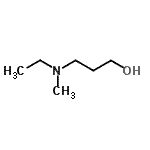 structure of CAS# 49642-03-7, 3-[Ethyl(Methyl)Amino]-1-Propanol;3-(ethylmethylamino)propan-1-ol;3-(Ethyl-methyl-amino)-propan-1-ol;3-[ethyl(methyl)amino]-1-propanol