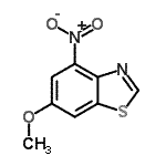 CAS#: 496875-01-5， 6-Methoxy-4-Nitro-1,3-Benzothiazole